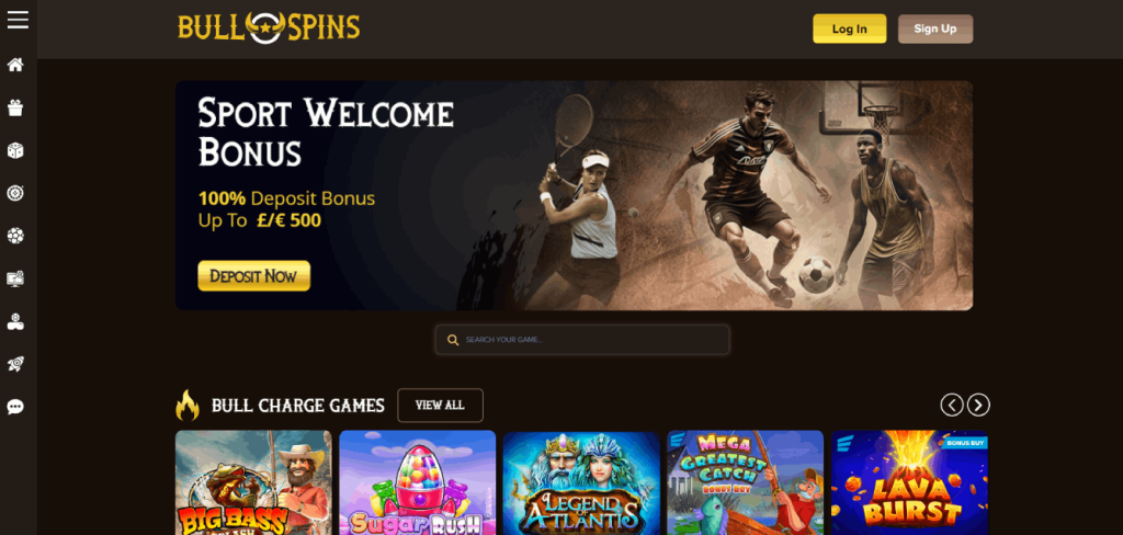 BullSpins Casino screenshot