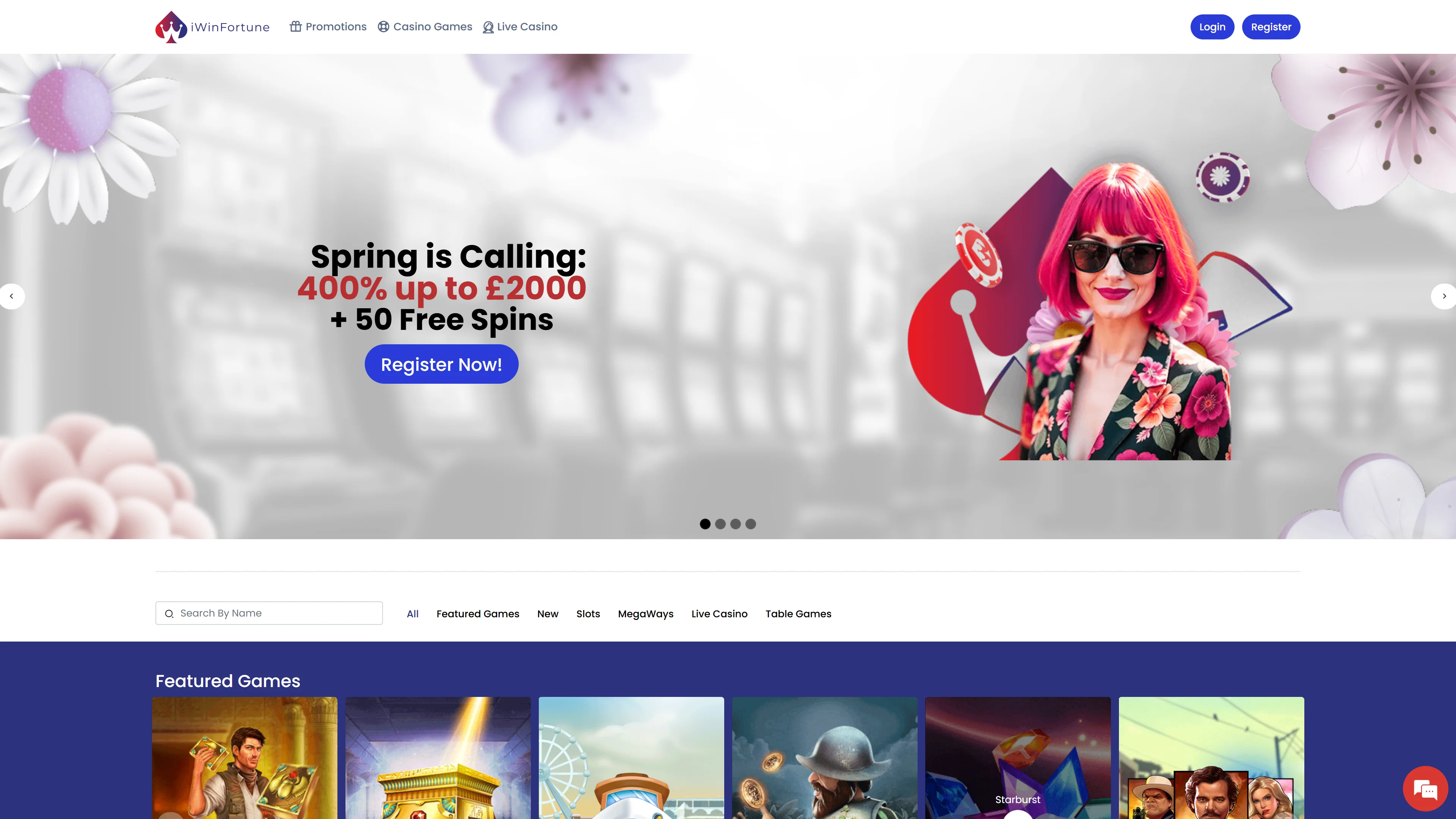 iWinfortune Casino Screenshot