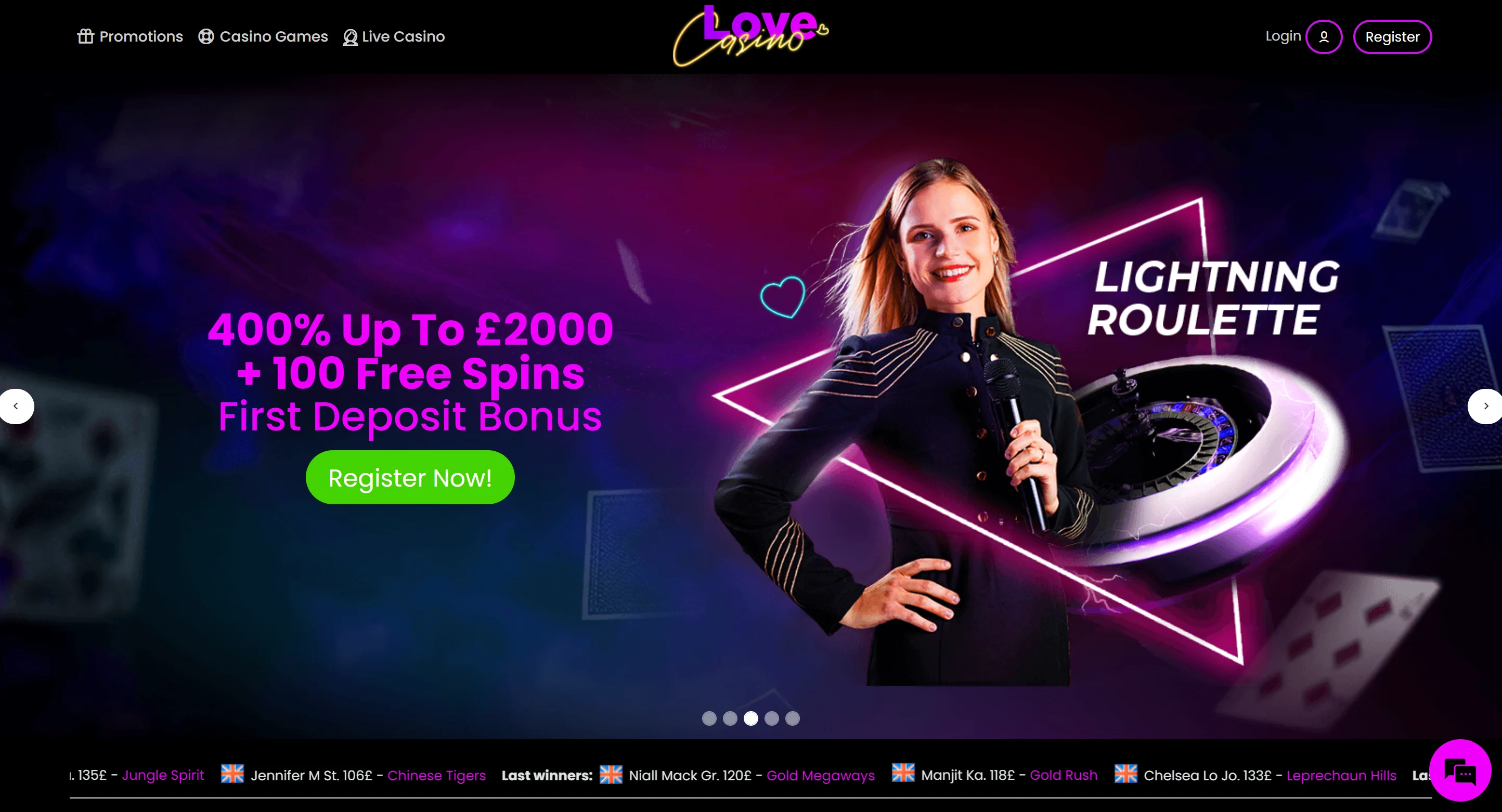 Love Casino Screenshot