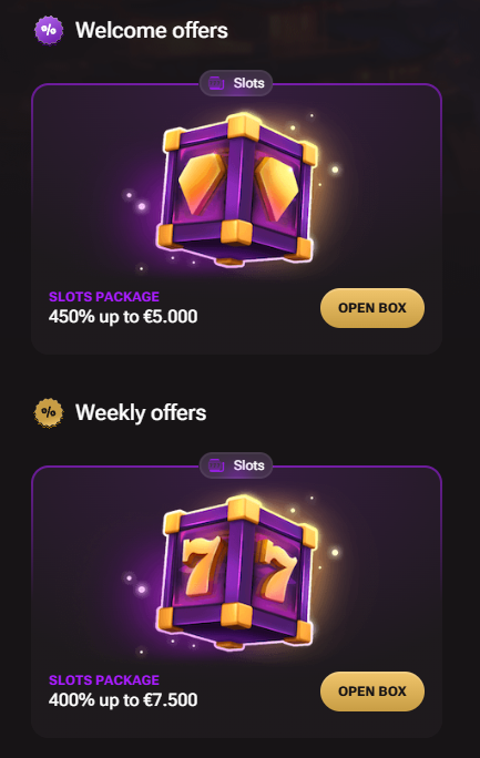 Lucki Casino bonus screenshot