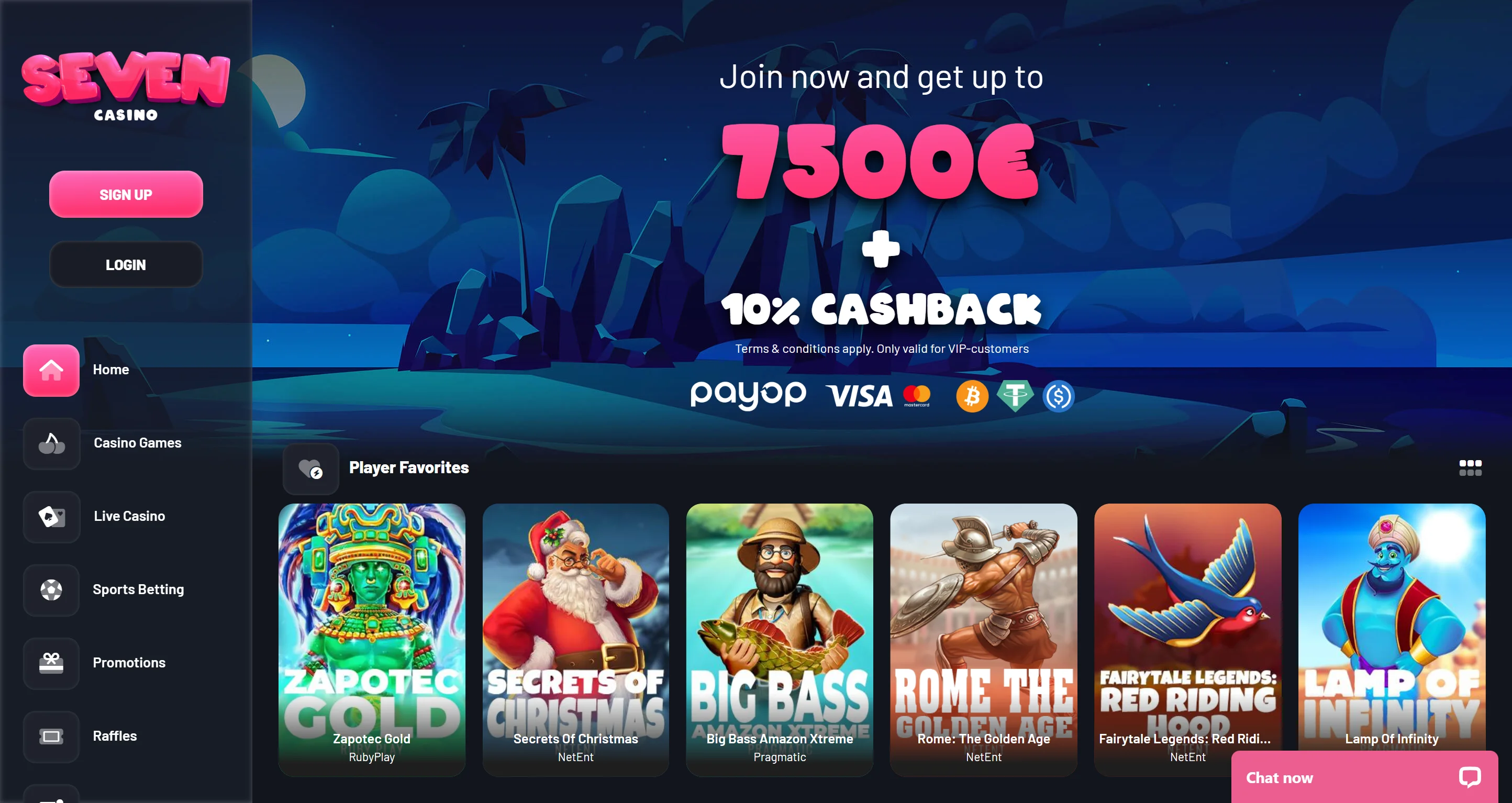 Seven Casino Screenshot